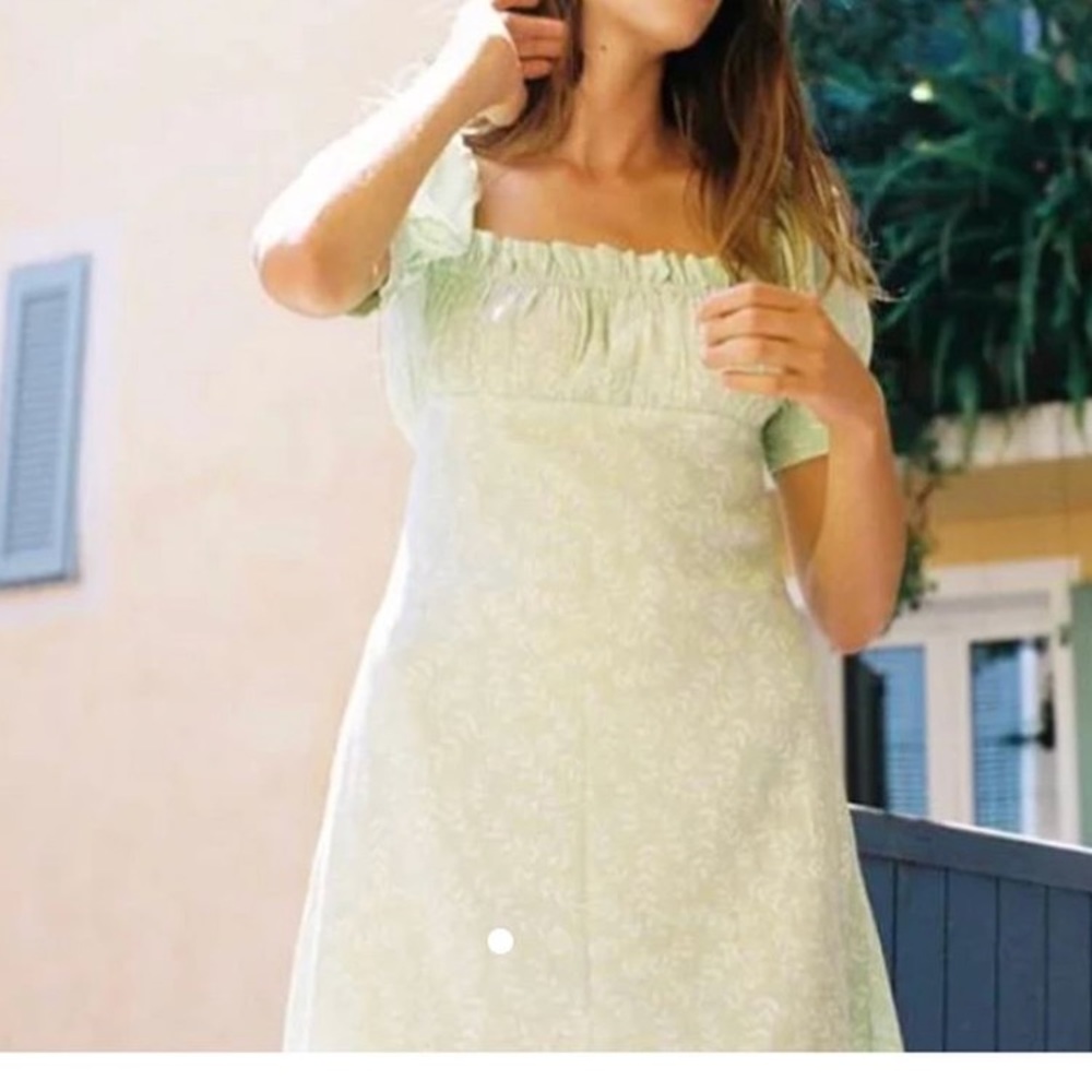 With jean dress